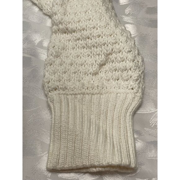 Tommy Hilfiger girls Lg Cardigan Sweater Popcorn Knit cream color Snap buttons - Picture 4 of 6